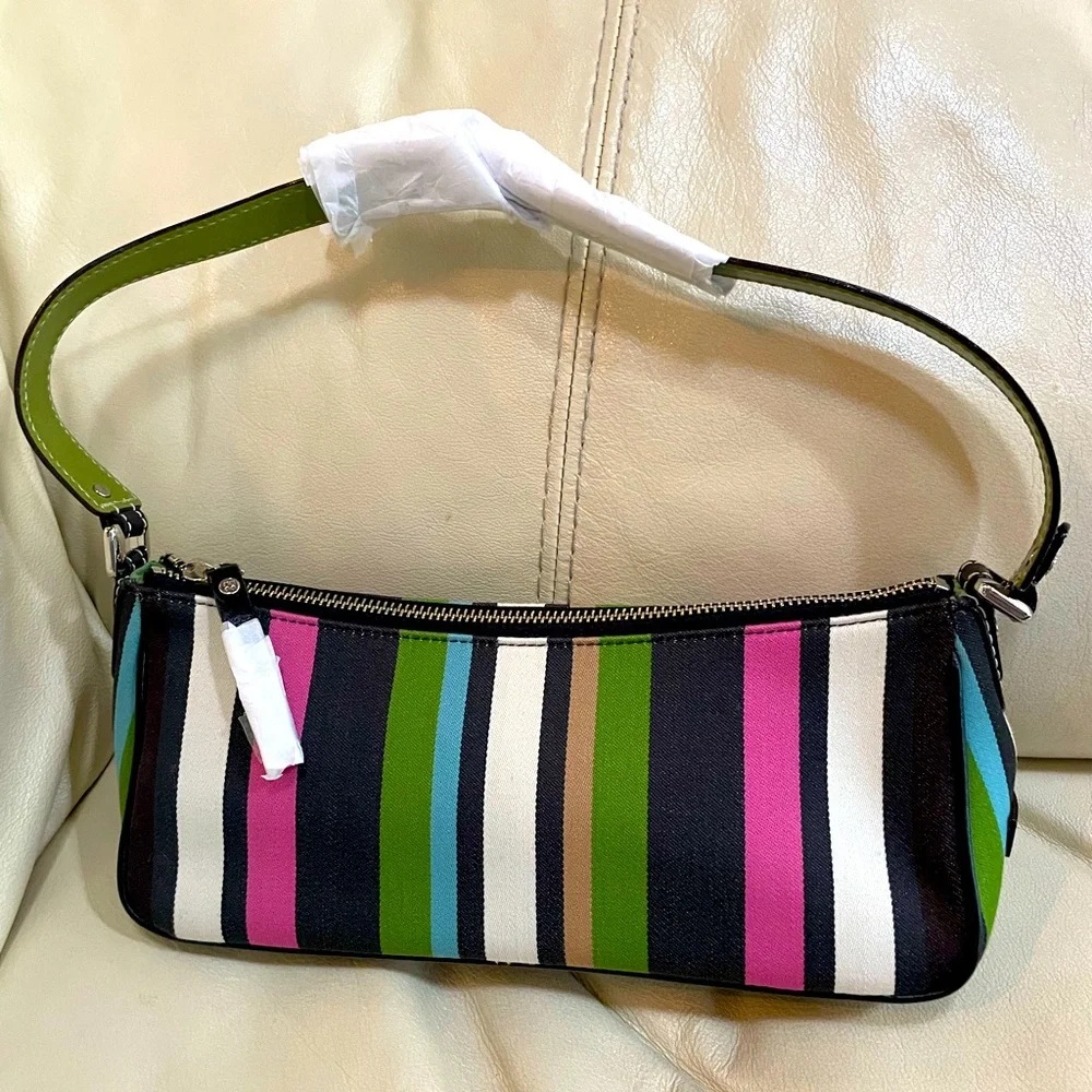 Kate Spade mini striped tote bag NWOT